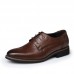 Men's Leather Shoes Serpentine Pattern